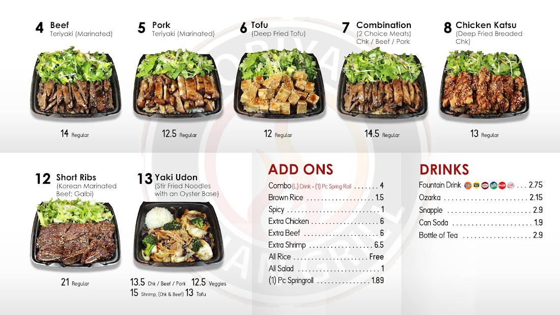 Koriyaki Asian Grill